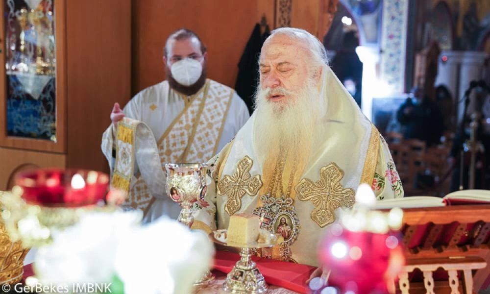 Η εορτή του Οσίου Παταπίου στη Βυζαντινή Βέροια (εικόνες)